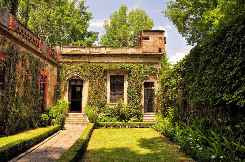 Casa de Trotsky en Ciudad de México. Wikimedia Commons